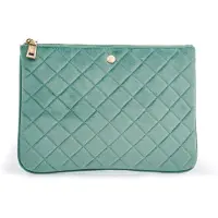 Fan Palm Mint Green Clutch
