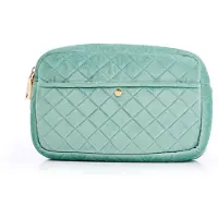 Fan Palm Mint Green Large Beauty Bag