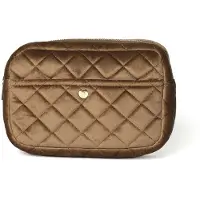 Fan Palm Hazelnut Medium Beauty Bag Medium