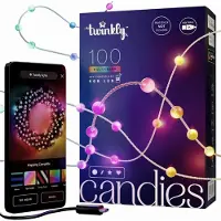 Ledworks Valoketju - - Helmiä 100 LED - Monivärinen RGB - USB-C - Mukautettavat Efektit