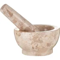 Cilio Morter Marmor Beige 9 Cm - Cream - 5X 9CM