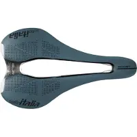 Selle Italia SLR Boost Gravel TI 316 Superflow Saddle Blue, Size L3