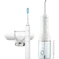 Philips Sähköhammasharja ja hammasvälihuuhtelu - - HX3886/41 - DiamondClean 9000 - Power Flosser - valkoinen