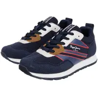 Pepe Jeans for boy. PBS60001 Shoes Foster Cross B navy (36), Flat, Laces, Casual, children's fashion