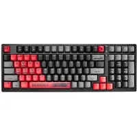 A4Tech Bloody Klávesnice S98 Sports keyboard, herní klávesnice, mechanická, drátová, Red Switch, CZ/SK, Černá