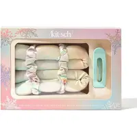 Raw Organic KITSCH Satiininen Heatless Styling &amp; Flat Lay Claw- lahjapaketti