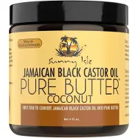 Sunny Isle Jamaican Black Castor Oil Jamaican Black Castor Oil Pure Butter With Coconut 236