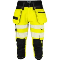 Projob 6577 Caprihousut En Iso 20471 Luokka 2/1 - Black/Yellow - C62