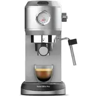 Solac Espresso Taste Slim Pro -manuaalinen espressokone, hopea