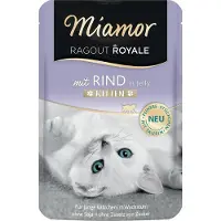 Miamor 4x100g Ragout Royale Kitten naudanliha Kissanruoka