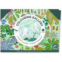 Adlibris | Väritettävät alustat - Viidakko, 3 kpl