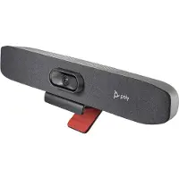 HP – Poly Studio R30 USB Video Bar No Radio GSA/TAA, 4K Ultra HD, 3840 x 2160 pikseliä, 5x, Harmaa (980F1AA#AC3)