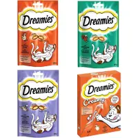 Dreamies 44x10g Creamy Snacks kana kissan välipala