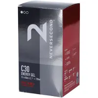 Neversecond C30 Fruit Schachtel Mit Energiegelen Bowle 60ml 12 Einheiten