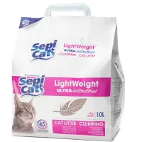 Sepicat LightWeight Ultra Antibakteerinen kissan kuivike - 10 L