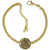 Adore Naisten rannekoru SHIMMER 5375484 - Kultainen - Kullattu - Karabiini