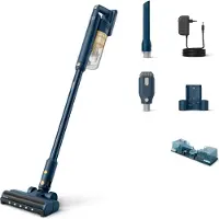 Philips 5000 series Johdoton Pölynimuri XC5043/01, Sauvaimuri, Pussiton, Sininen, Keltainen, 0,27 L, Suorakulmainen, Kuiva ja märkä