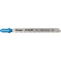 Klingspor Pistosahanterä 670530; 100 mm; 5 kpl.