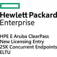 HP Access Point HPE ClearPass New Licensing Entry 25K Concurrent Endpoints E-LTU.