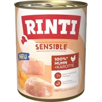 Rinti 24x800g Sensible kana ja porkkana koiran märkäruoka