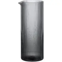Ferm Living Ripple Maitokannu - Smoked Grey