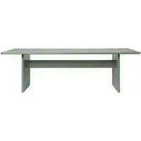 Ferm Living Rink ruokapöytä large 240 x 90 x 74 cm Tea green