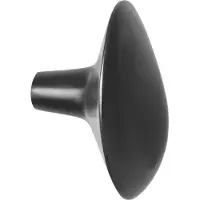 Ferm Living Chanterelle koukku Black brass