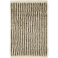 Ferm Living Kami matto Off white-coffee, 80x120 cm
