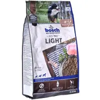 Bosch Tiernahrung Light, Koiran kuivaruoka, Adult, 2,5 kg