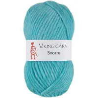Viking Garn Snorre 100 g Turkoosi 222