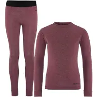 Craft Juniors' Core Wool Merino Set Rouge Melange Kerrasto setit 134/140