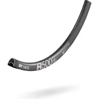 Dt Swiss R 500 DB Vanne 28", musta 28 Holes 2022 Maantievanteet