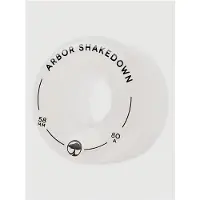Arbor Shakedown 80a 58mm Wheels ghost white Koko Uni