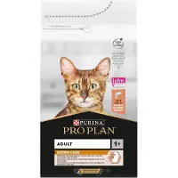 Purina Adult 1+ Derma Care Kuivaruoka aikuisille kissoille, joilla on herkkä iho, lohella, 10 kg