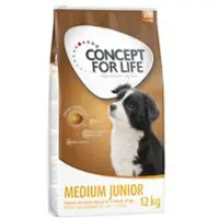 Concept for Life 2x12kg Medium Junior koiran kuivaruoka