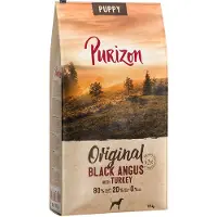 Purizon 12kg Puppy black angus & kalkkuna koiran kuivaruoka