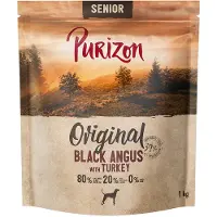 Purizon 4x1kg Senior black angus & kalkkuna koiran kuivaruoka