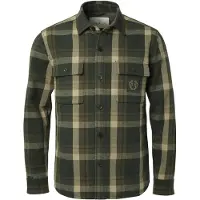 Chevalier Kirves Overshirt Paita Miehille, L, Green Checked
