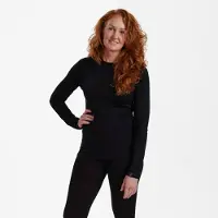 Deerhunter Lady Quinn Merino Undershirt Black Oak 46