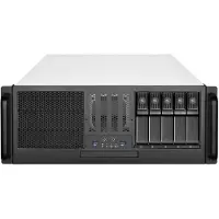 Silverstone RM41-H08 - Kotelot - Server (Rack) - Musta