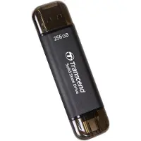 Transcend 256 gb external ssd stick, usb/usb-c 10gbps - esd310c