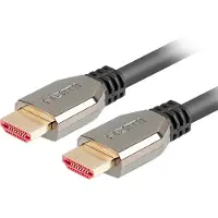 Lanberg Premium HDMI 2.1 Kaapeli 4K/8K UHD (1 Metriä)