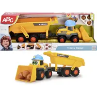 Dickie Toys Volvo Tracey Trailer, 65 Cm - Orange - ONE SIZE