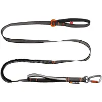Non-Stop Dogwear Touring bungee adjustable, unisex, black/grey, one size/13mm
