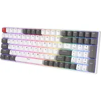 Royal Kludge RK100 White-Grey, Red Switch, US