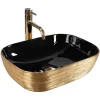 REA Belinda BLACK BRUSH GOLD pesuallas