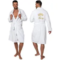 Tutumi King White miesten kylpytakki S/M