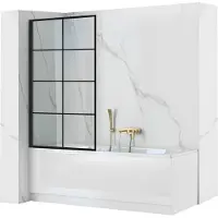 REA Lagos-1 Fix Fixed 70 Black kylpyammeseinä