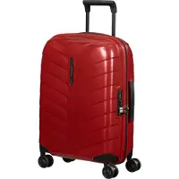 Samsonite Attrix 4-pyöräinen Käsimatkatavara 55 cm Laajennettava Punainen