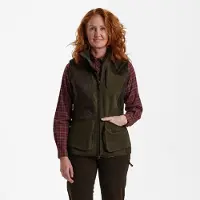 Deerhunter Lady Pam Shooting Waistcoat Graphite Green 38
